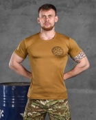 Тактическая потоотводящая футболка odin кайот руны L - изображение 1