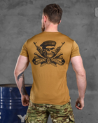 Тактическая потоотводящая футболка odin кайот вірний назавжди S - изображение 6