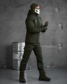 Зимний тактический костюм shredder на овчине олива 0 M - изображение 2