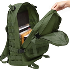Тактичний рюкзак outdoor olive molle backpack 35l - зображення 4