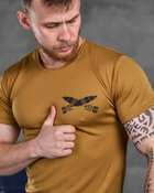 Тактична футболка потоотводящая odin кайот снаряд XXL - зображення 8