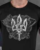 Тактическая потоотводящая футболка Odin black coat of arms ВТ6861 2XL - изображение 5