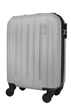 Валіза для Wizz Air 40 x 30 x 20 зі знімними колесами срібло
