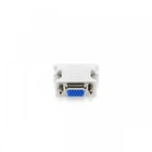 Адаптер Cablexpert A-DVI-VGA, DVI-A 24-пін тато/VGA 15-пін HD (3 ряда) мама
