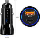 Автомобільний зарядний пристрій Montis MT010 USB 3.0 QC + USB-C PD (6477111) - зображення 4