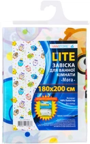 Шторка - фіранка для ванної VANSTORE Mora 63014 180х200