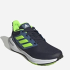 Підліткові кросівки для хлопчика Adidas EQ21 Run 2.0 GY4361 38 (5,5UK) Чорні (4065426055504) - зображення 2