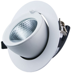 Reflektor LED DPM X-Line punktowy regulowany podtynkowy 20 W 2054 lm biały (STL-XB-20W) - obraz 5