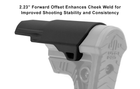 Приклад UTG Buttstock Pro Ops Ready S4 Mil-Spec для платформы AR 15. - изображение 6