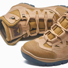Берці демісезонні тактичні черевики PAV 501 койот шкіряні з мембраною Winterfrost 46 - зображення 6