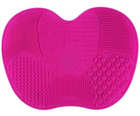 Силіконовий килимок для миття та очищення кистей для макіяжу (рожевий) - изображение 1