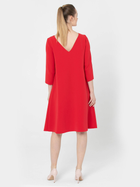 Сукня міді жіноча Deni Cler Milano W-Dw-3486-0T-M7-30-1 36 Червона (3300000774473) - зображення 2