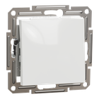 Выключатель одноклавишный ASFORA 71x71x43mm ABS белый [EPH0170121] Schneider Electric