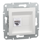 Розетка RJ45 ASFORA 71x38x71mm ABS белый [EPH4770121] Schneider Electric