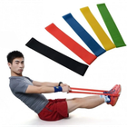 Резинка для фитнеса и спорта эластичная лента эспандер набор 5 шт + Чехол в комплекте - изображение 4