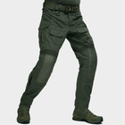 Тактические штаны UATAC Gen 5.4 Olive (Олива) с наколенниками XS - изображение 1