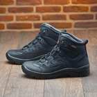 Берцы демисезонные тактические ботинки PAV 501 черные кожаные с мембраной Winterfrost 43 - изображение 6