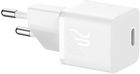 Зарядний пристрій для телефону Baseus 20W USB Type-C White (CCGN050102) - зображення 4