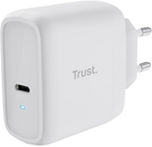 Зарядний пристрій для телефону Trust MAXO 65WUSB-C + кабель 2 м UBS-C White (8713439251395)