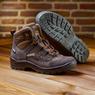Берцы летние тактические ботинки PAV 501 коричневые кожаные сетка Fresh Air 42 - изображение 9