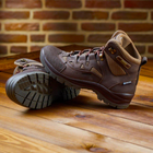Берцы летние тактические ботинки PAV 501 коричневые кожаные сетка Fresh Air 42 - изображение 10