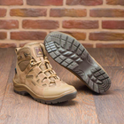 Берці літні тактичні черевики PAV 501 койот шкіряні сітка Fresh Air 40 - зображення 9