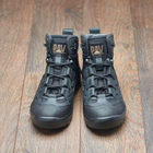 Берцы демисезонные тактические ботинки PAV 501 черные кожаные с мембраной Winterfrost 45 - изображение 7