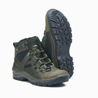 Берці демісезонні тактичні черевики PAV 501 олива хакі шкіряні з мембраною Winterfrost 46 - зображення 4