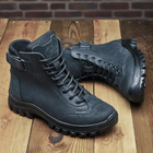 Берці літні тактичні черевики PAV 908 чорні шкіряні сітка перфоровані 45 - зображення 9