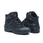 Берці літні тактичні черевики PAV 501 чорні шкіряні сітка Fresh Air 46 - зображення 4