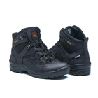 Берці літні тактичні черевики PAV 501 чорні шкіряні сітка Fresh Air 40 - зображення 4