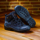 Берці літні тактичні черевики PAV 501 чорні шкіряні сітка Fresh Air 40 - зображення 8