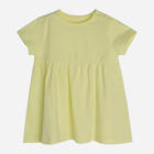 Дитяча літня сукня для дівчинки Cool Club CCG2401839 80 см Жовта (5903977203106) - зображення 1
