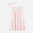 Дитяча літня сукня для дівчинки + пов'язка Cool Club CCG2403543-00 86 см Світло-рожева (5903977251954) - зображення 1