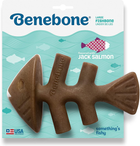 Zabawka dla psów o smaku łososia Benebone Fishbone 16 cm Brown (0810054210085) - obraz 1