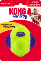 М'яч для собак Kong Airdog Squeaker Knobby Ball 3.5 cм Multicolour (0035585502151) - зображення 1