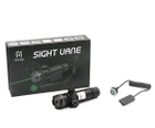 Лазерный прицел целеуказатель зеленый луч с аккумулятором Balight №1616 - изображение 1