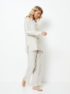 Домашній костюм (кофта + штани) Aruelle Amara set long S Білий (5905616145488) - зображення 3
