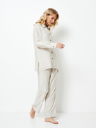 Домашній костюм (кофта + штани) Aruelle Amara set long XL Білий (5905616145518) - зображення 3