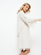 Халат жіночий бавовняний жіночий Aruelle Evelyn gown XL Білий (5905616145815) - зображення 3