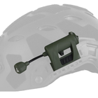 Фонарик на шлем FAST три цвета + инфракрасный MPLS CHARGE WoSport батарейка в комплекте Олива (1488234О) - изображение 1