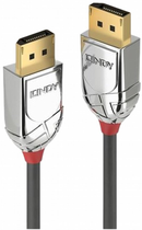 Kabel Lindy Cromo Line DisplayPort 5 m Gray (4002888363044) - obraz 1