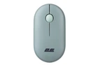 Мышь 2E 2E-MF300WGN MF300 Silent, WL/BT, пепельно-зелёный