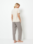 Piżama (T-shirt + spodnie) Aruelle Jade pajama long M Szara (5905616147963) - obraz 4