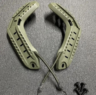 Направляющие боковые рельсы аксессуары для шлема Mich, PASGT, Temp-3000 оливковый - изображение 6