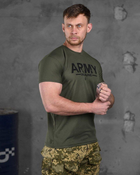 Армейская мужская футболка ARMY потоотводящая 2XL олива (85828) - изображение 2