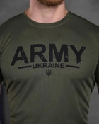 Армейская мужская футболка ARMY потоотводящая 2XL олива (85828) - изображение 3