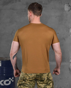 Тактична чоловіча футболка потовідвідна Слава Україні Героям Слава XL койот (85823) - зображення 5
