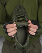 Тактические мужские кроссовки летние 38р олива (15168) - изображение 5