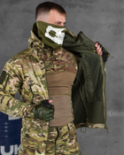 Тактический весенний костюм SoftShell штаны+куртка 2XL мультикам (13989) - изображение 6
